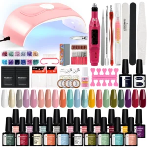 Kit de manicure profissional completo + Curso de manicure grátis